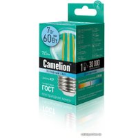 Светодиодная лампочка Camelion LED7-G45-FL E27 7 Вт 4500 К