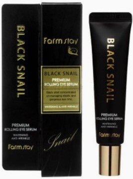 

FarmStay Сыворотка для век Black Snail Premium Rolling Eye Serum 25 мл