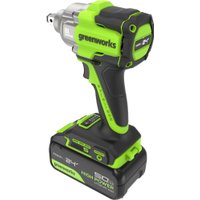 Гайковерт Greenworks IW5500 3805007CUG (с 1-им АКБ)