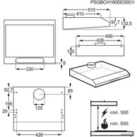 Кухонная вытяжка Electrolux LFU215X