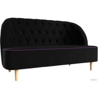 Диван Лига диванов Амиса 109843 (черный)