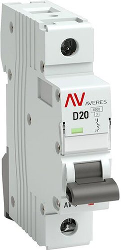 EKF Averes AV-6 1P 20A (D) 6kA mcb6-1-20D-av