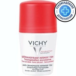 

Vichy Дезодорант анти-стресс от избыточного потоотделения 72 ч 50 мл