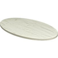 Столешница Millwood овальная 1800х1000х36 51778_bk_3 (дуб белый Craft)