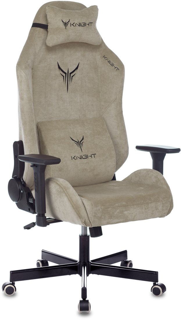 

Игровое (геймерское) кресло Knight N1 Fabric (бежевый Light-21)
