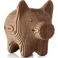 3Д-пазл Eco-Wood-Art Свинка - копилка
