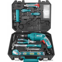 Ударная дрель Total THKTHP1012 (кейс, набор оснастки)