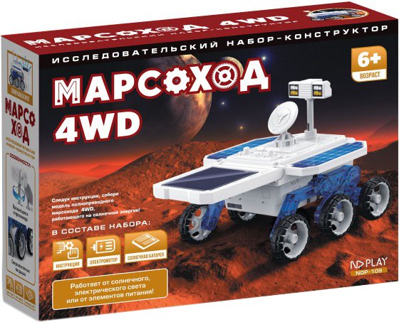 

Конструктор ND Play Марсоход 4WD NDP-109