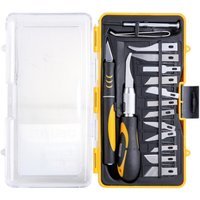 Нож строительный Deli DL-DP1 (16 шт) в Пинске