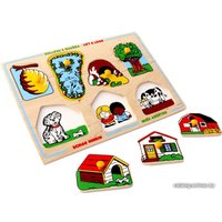 Мозаика/пазл ЛЭМ Кто где живет 1421