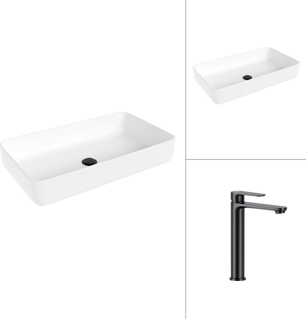 Умывальник Lauter 21487-60 + Moon 21СК8691BS