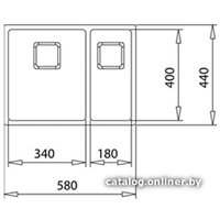 Кухонная мойка TEKA Flexlinea RS15 2B 580