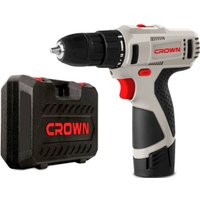 Дрель-шуруповерт Crown CT21053LH-1.5 BMC (с 2-мя АКБ, кейс)