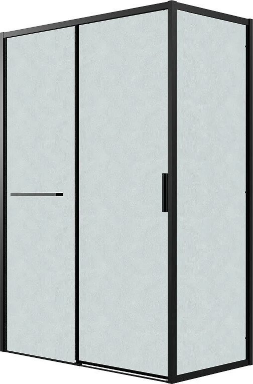 

Душевой уголок Grossman Style 130x80x195 120.K33.05.1380.21.02 (черный матовый/стекло шиншилла)