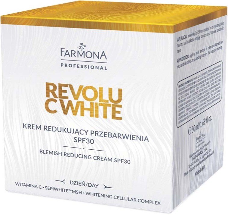 

Farmona Крем для лица Professional Revolu C White дневной выравнивающий тон кожи SPF30 (50 мл)