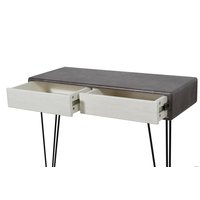 Консольный стол Калифорния мебель Телфорд (серый бетон/белый бетон)