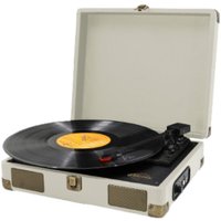 Виниловый проигрыватель Ritmix LP-100 (бежевый)