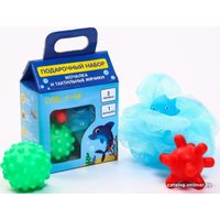 Набор игрушек для ванной Крошка Я Дельфин 7412557