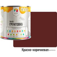 Алкидная грунтовка LIDA ГФ-021 2 л (красно-коричневый)