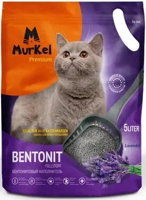 

Наполнитель для туалета MurKel Бентонит 5л (лаванда)