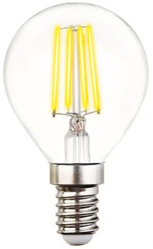 Светодиодная лампочка Ambrella G45-F 6Вт E14 3000K 204214