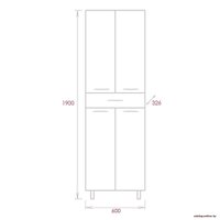  Onika Шкаф-пенал Модерн 60.10 406002