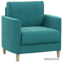 Интерьерное кресло Нижегородмебель Лора ТК 329 (ультра минт бирюзовый/бежевый)