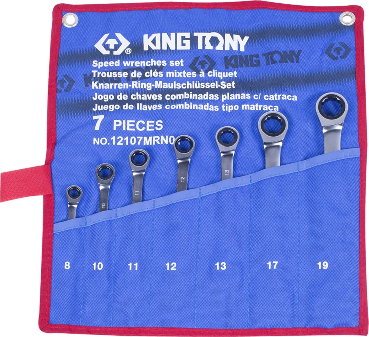 

Набор ключей King Tony 12107MRN01 (7 предметов)