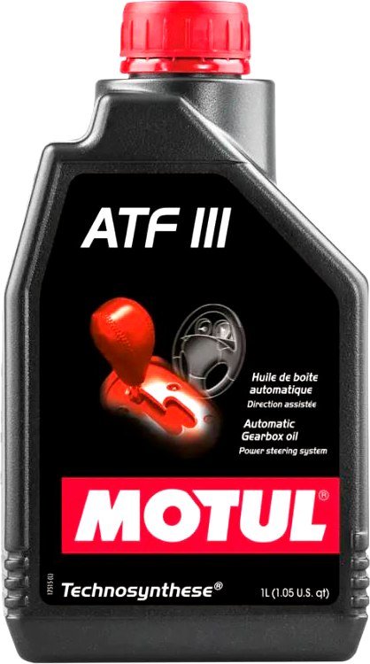 

Трансмиссионное масло Motul ATF III 1л