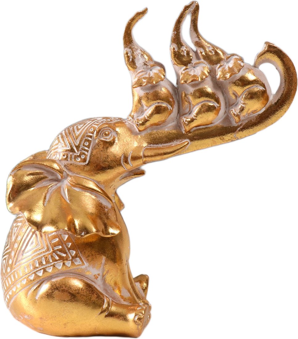 

Статуэтка Sima-Land Слон и 3 слоненка на хоботе. Индейские узоры 10323409