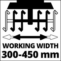 Мотокультиватор аккумуляторный Einhell GP-CR 36/45 Li E BL-Solo (без АКБ)