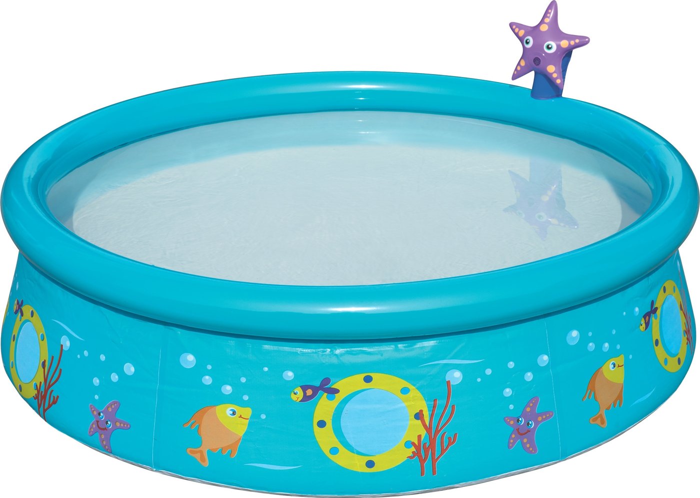 

Надувной бассейн Bestway My First Fast Set Spray Pool 57326 (голубой, 152x38)