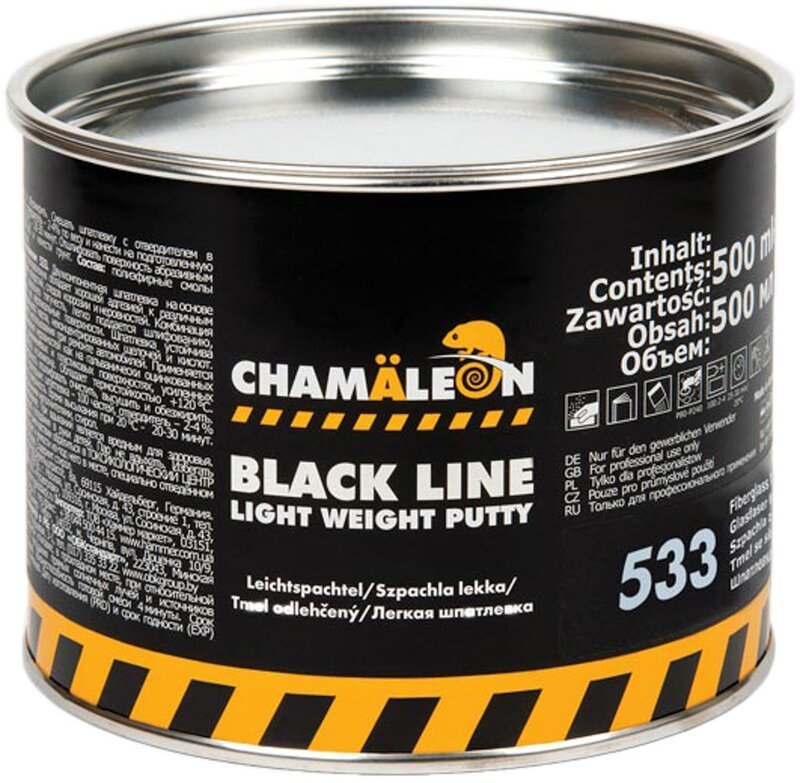 

Шпатлевка Chamaleon Шпатлевка со стекловолокном 533 0.5 л 15334