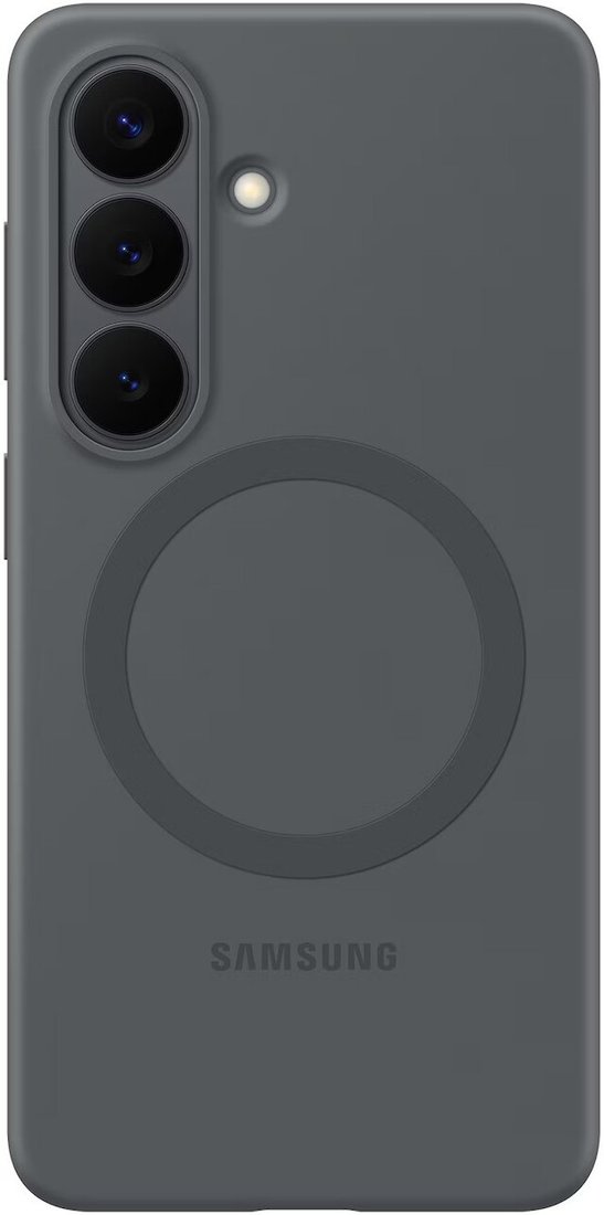 Чехол для телефона Samsung Silicone Magnet Case для Samsung Galaxy S26 (черный)