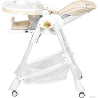 Высокий стульчик ForKiddy Podium Toys 0+ (кремовый, дуга зоопарк)