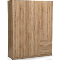 Шкаф распашной Involux Престон 226H012 (сонома/белый)