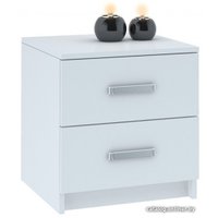 Комод НК-Мебель Лофт 420 с 2-мя ящиками 72230006 (белый)