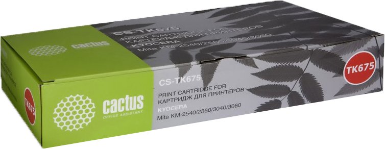 

Картридж CACTUS CS-TK675 (аналог Kyocera TK-675)