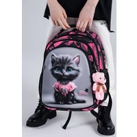 Школьный рюкзак SkyName R2-222 + брелок мишка