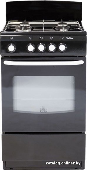 Кухонная плита De luxe 5040.38Г (Щ) (черный)