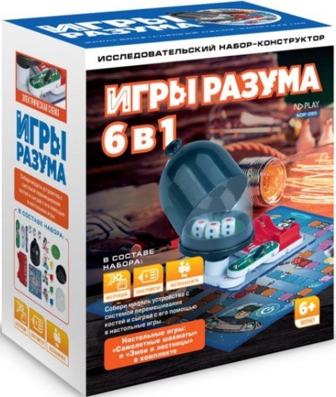 

Конструктор ND Play NDP-095 Игры разума 6 в 1