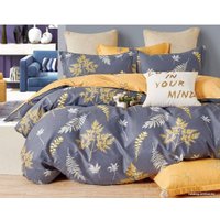 Евро комплект постельного белья Cleo Сатин Евро SK-31/0063