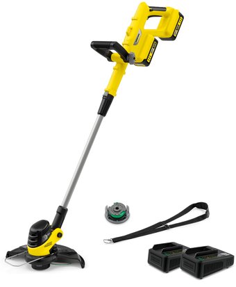 Триммер Karcher LTR 3-18 Dual Battery Set 1.445-451.0 (с 2-мя АКБ)