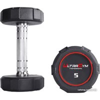 Гантельный ряд UltraGym UG1032D (2.5-25 кг)