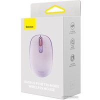 Мышь Baseus F01B Creator Tri-Mode Wireless (сиреневый)