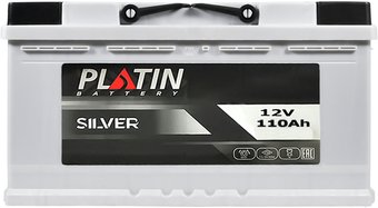 Автомобильный аккумулятор Platin Silver R+ (110 А·ч)