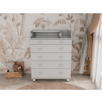 Детский комод Incanto Oskar V 800/5 PK-0004/04 (серый)
