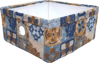 Коробка для хранения Loon Майолика средняя (синий)