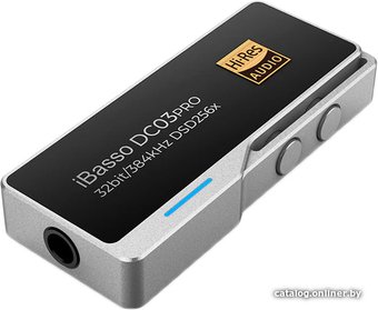 Портативный усилитель iBasso DC03 Pro (серебристый)