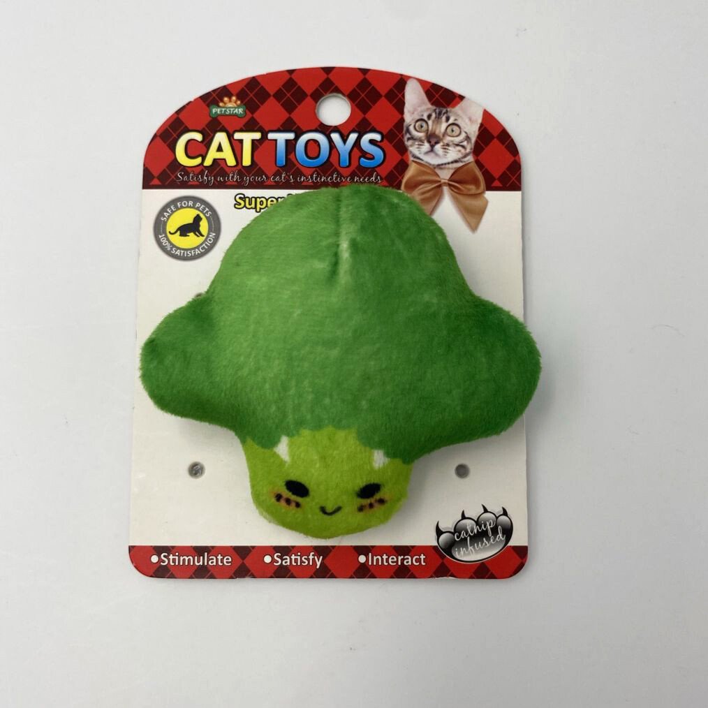 

Игрушка для кошек Miniso Брокколи 2568